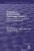 Cover: Advances in Environmental Psychology, Volume 6 - Routledge