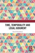 Cover: Time, Temporality and Legal Judgment - Routledge