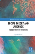 Cover: Social Theory and Language - Routledge