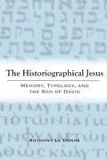 Cover: The Historiographical Jesus - Baylor University Press