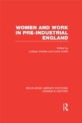 Cover: Women and Work in Pre-industrial England - Routledge