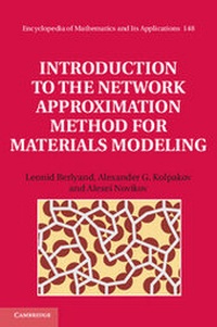 Enlarge image Cover: Introduction to the Network Approximation Method for Materials Modeling - Cambridge University Press