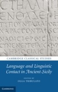 Abbildung von: Language and Linguistic Contact in Ancient Sicily - Cambridge University Press