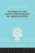 Cover: Studies in the Social Psychology of Adolescence - Routledge