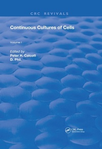 Enlarge image Cover: Continuous Cultures Of Cells - CRC Press