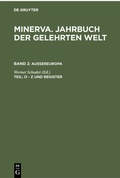 Cover: O - Z und Register - De Gruyter