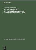 Cover: Strafrecht Allgemeiner Teil - De Gruyter