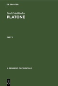 Cover: Platone - De Gruyter