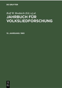 Abbildung von: 1965 - De Gruyter