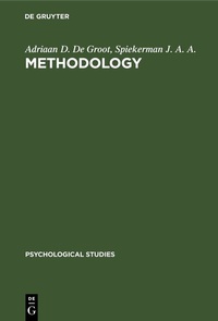 Enlarge image Cover: Methodology - De Gruyter Mouton