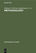 Cover: Methodology - De Gruyter Mouton