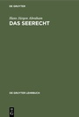 Cover: Das Seerecht - De Gruyter