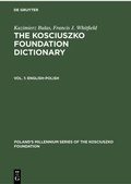 Cover: English-Polish - De Gruyter Mouton