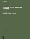 Cover: Index of names to volume 9 - De Gruyter
