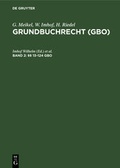 Cover: &sect;&sect; 13-124 GBO - De Gruyter