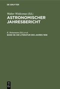 Cover: Die Literatur des Jahres 1958 - De Gruyter