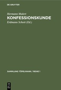 Cover: Konfessionskunde - De Gruyter