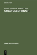 Cover: Strafgesetzbuch - De Gruyter