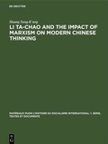 Cover: Li Ta-Chao and the Impact of Marxism on Modern Chinese Thinking - De Gruyter Mouton