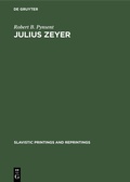 Cover: Julius Zeyer - De Gruyter Mouton