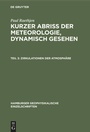 Cover: Zirkulationen der Atmosphäre - De Gruyter