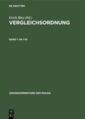 Abbildung von: §§ 1-81 - De Gruyter