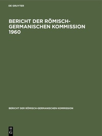 Abbildung von: 1960 - De Gruyter