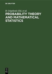 Enlarge image Cover: Probability Theory and Mathematical Statistics - De Gruyter