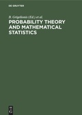 Cover: Probability Theory and Mathematical Statistics - De Gruyter