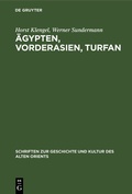 Cover: &Auml;gypten, Vorderasien, Turfan - De Gruyter