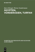 Cover: &Auml;gypten, Vorderasien, Turfan - De Gruyter