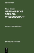 Cover: Formenlehre - De Gruyter