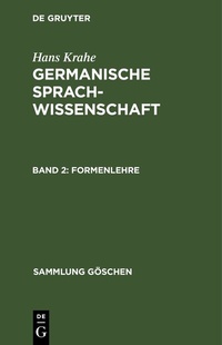 Enlarge image Cover: Formenlehre - De Gruyter