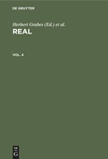 Cover: REAL. Vol. 4 - De Gruyter