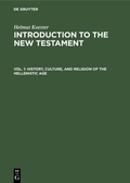 Cover: History, Culture, and Religion of the Hellenistic Age - De Gruyter