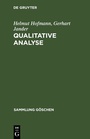 Cover: Qualitative Analyse - De Gruyter