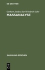 Cover: Massanalyse - De Gruyter