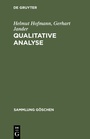 Cover: Qualitative Analyse - De Gruyter