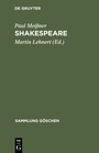 Cover: Shakespeare - De Gruyter