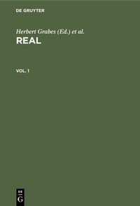 Enlarge image Cover: REAL. Vol. 1 - De Gruyter