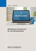 Bild: &Ouml;ffentliches Dienstrecht f&uuml;r die Bundespolizei - Boorberg