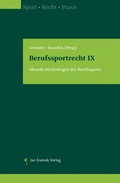 Cover: Berufssportrecht IX - Jan Sramek Verlag KG