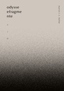 Cover: odyseefragmente II / III - SHIFT BOOKS
