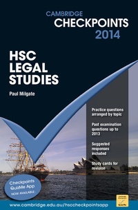 Abbildung von: Cambridge Checkpoints HSC Legal Studies - Cambridge University Press