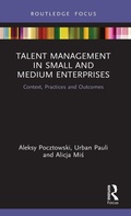 Cover: Talent Management in Small and Medium Enterprises - Routledge