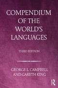 Cover: Compendium of the World's Languages - Routledge