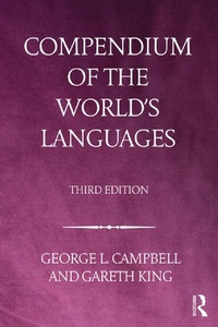 Abbildung von: Compendium of the World's Languages - Routledge