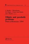 Cover: Elliptic and Parabolic Problems - Chapman & Hall/CRC