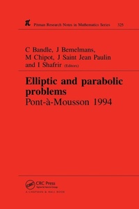 Enlarge image Cover: Elliptic and Parabolic Problems - Chapman & Hall/CRC