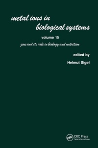 Enlarge image Cover: Metal Ions in Biological Systems - CRC Press